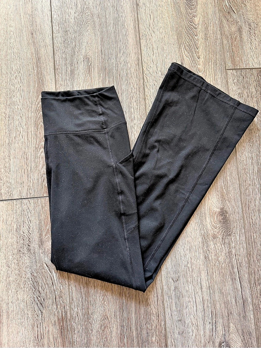 Fabletics YITTY Black flare yoga pants